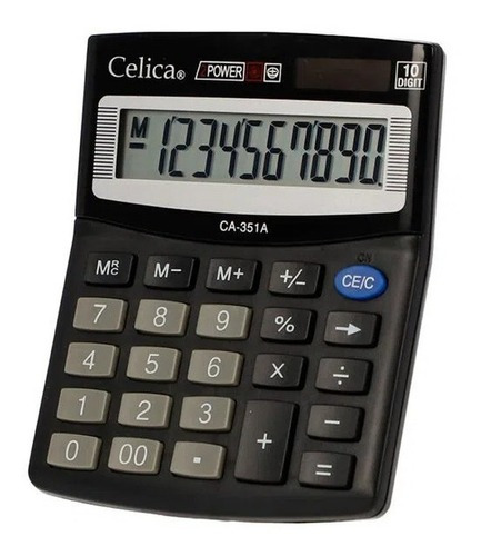 Calculadora Celica Ca-351a Semi Escritorio 10 Dígitos /vc