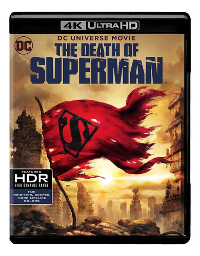 4k Uhd + Blu-ray The Death Of Superman / Muerte De Superman