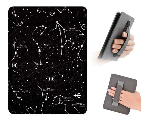 Imagen 1 de 6 de Carcasa Con Agarre Astrologia Kindle All New 2019 Zodiaco