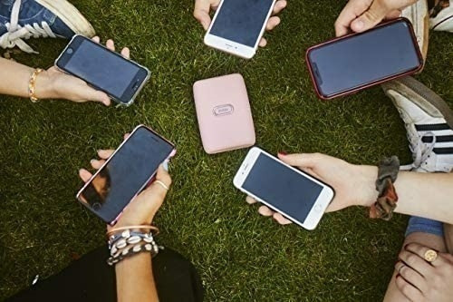 Imagen 5 de 9 de Fujifilm Instax Mini Link Smartphone Printer - Dusky Pink