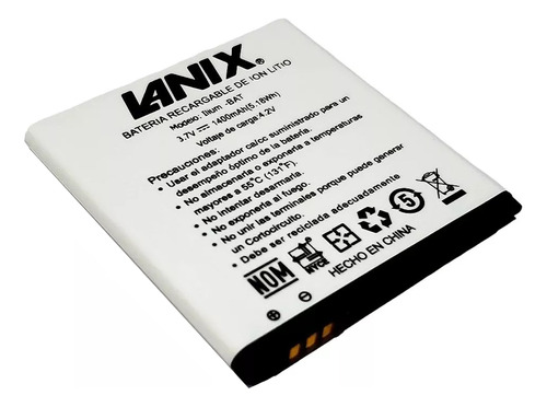 Pila Bateria Ion Litio 1400 Mah Lanix S106 S130 X200