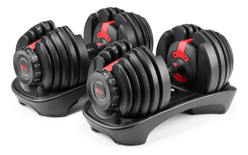 Bowflex Selecttech 552 Versión 2 | Dos Mancuernas Medianas.