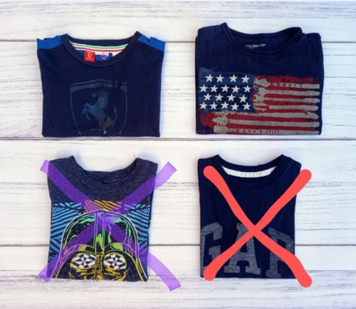 Remeras Puma Gap Disney Niño Usadas! Importadas!talle 4