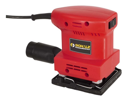 Lixadeira De Palma Oscilante Treme Treme 135w 220v Schulz Cor Vermelho Frequência 50/60Hz