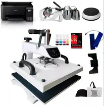 Comprar Maquina Estampar Sublimar 11en1 38x38+ Epson A4 Tazas Textil Color Blanco