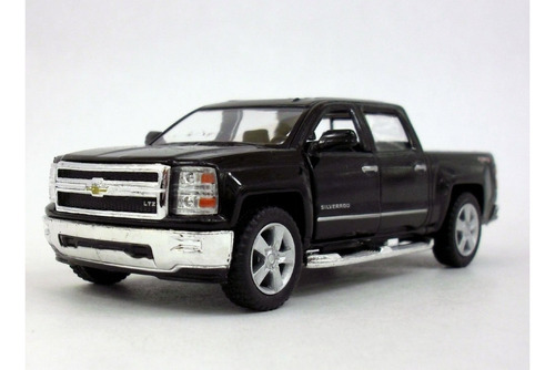 Auto A Escala Silverado 4 Ptas 2014 Escala 1/46 Metal  