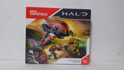 Mega Construx Halo Banshee Unsc Master Chief Mega Blocks S/e