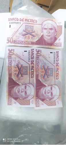 Billete De 50  Pesos Jose Maria Morelos  2003