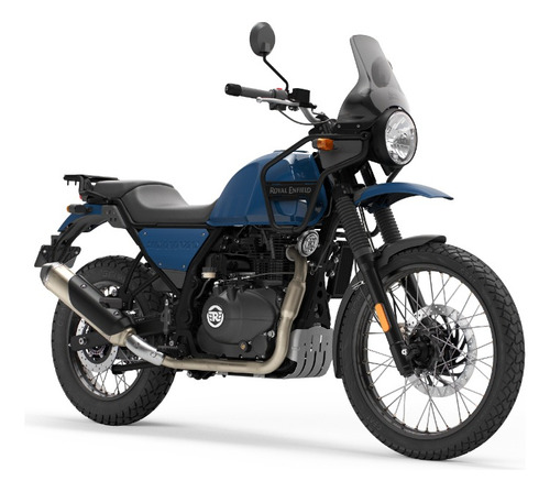 Forro Broche + Ojillos Royal Enfield Himalayan Blue 2019