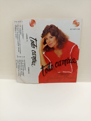 Guadalupe Pineda, Album.todo Cambia Cassette Original