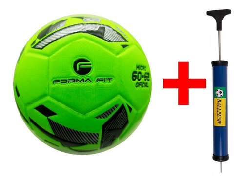 Imagen 1 de 1 de Balon Microfutbol 6 Meses Garantia + Inflador + Envio Gratis