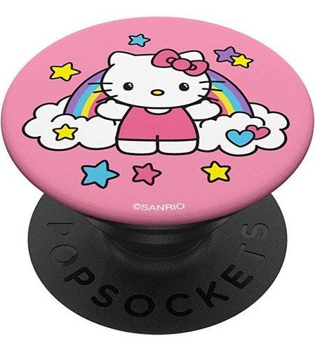 Hello Kitty Rainbow Popsockets Popgrip: Empuñadura Intercam