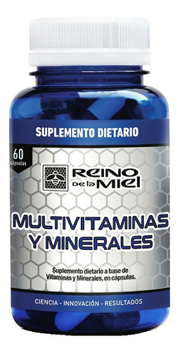 Cápsulas Multivitaminas Y Multiminerales - Reino