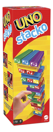 Uno Stacko Juego De Mesa Mattel Games / Tecnocenter