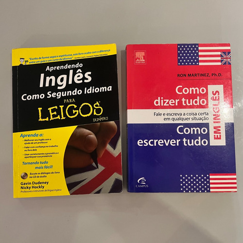 Kit De Livros Aprenda Inglês