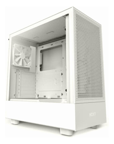 Nzxt H5 Flow Compact Atx Mid-tower Pc Gaming Case  High