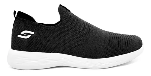 Zapatillas dama sin cordones sale