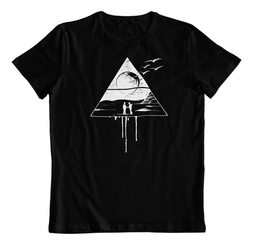 Polera Algodon Estampada Dtf Pink Floyd Wish You Were Here