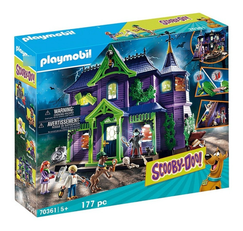 Playmobil Scooby Doo 70361 - Aventura En Mansion Misteriosa