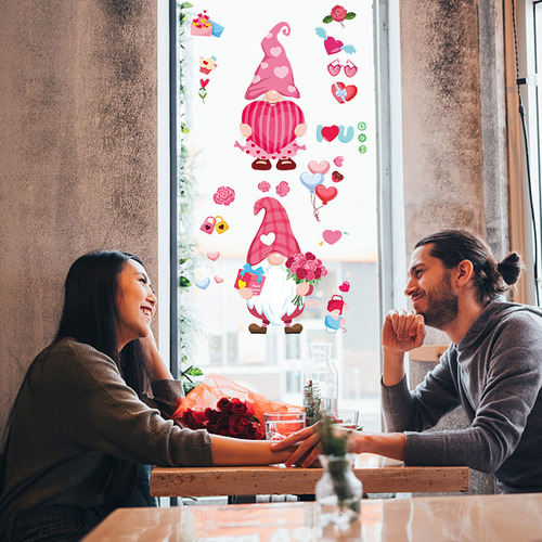 Hy Adhesivo N Window Para San Valentín, Día De San