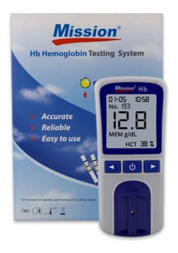 Hemoglobinometro + 50 Tiras Mission®