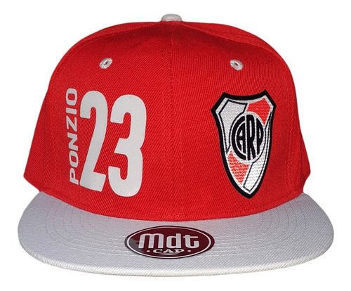 Gorra Plana Snapback River Leo Ponzio 23