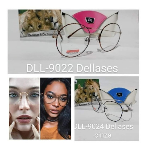 Armação De Óculos Dellases & Co.unissex