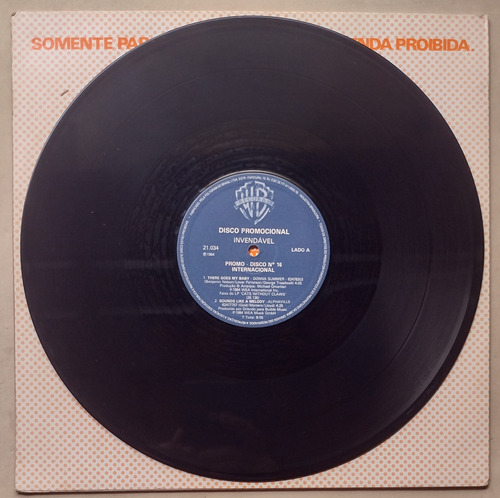 Lp Promo N° 16 Madonna Alphaville Chaka Khan 1984 Vinil Estandar (Usado)