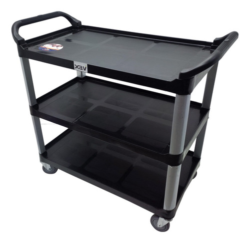 Carro Trolley Plastico 102cm 50cm 96cm Meital 9897 Xavi