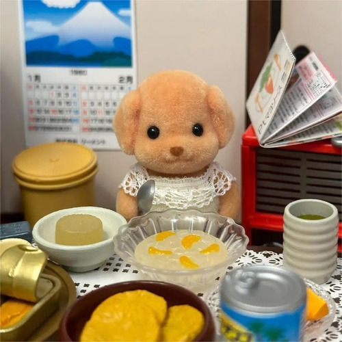 Muñeca Con Extremidades Móviles,muñeca Caniche De Sylvanians