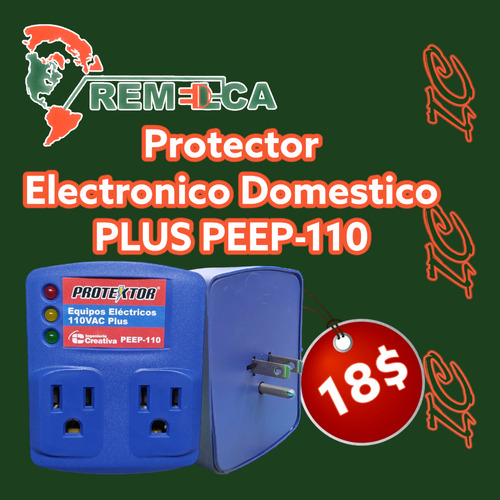 Protector Ic Electrónico Domestico 110v Peep-110