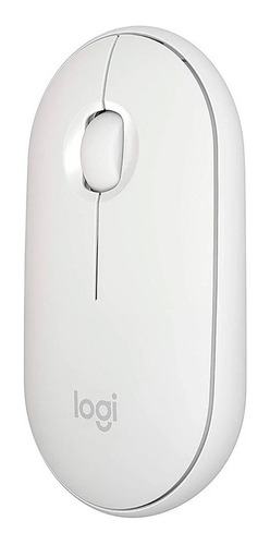 Imagen 3 de 6 de Mouse inalámbrico Logitech Pebble M350 blanco crudo