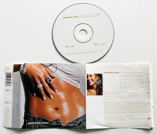 Jennifer Lopez - Love Don't Cost A Thing (+vers. Español) Cd