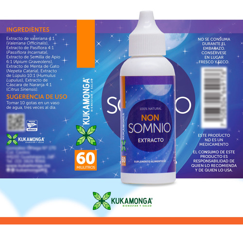 Extracto Fluido 100% Natural - 60 Ml Manzanilla