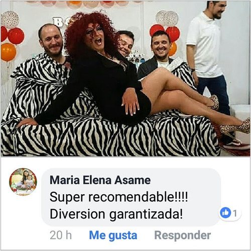 Show Animación Humor  Transformista Comico Fiestas Y Eventos