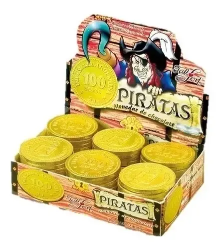 Vonokee - 120 monedas de oro de plástico, monedas piratas a granel para Vonokee - 120 monedas de oro de plástico, monedas piratas a granel para