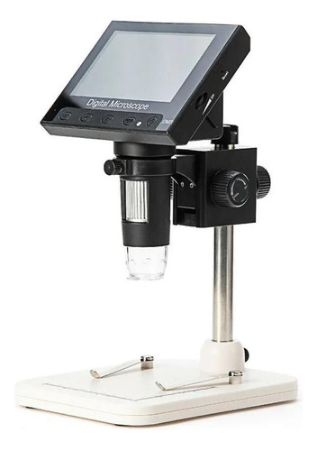 Microscópio Digital 1000x Usb Tela 4.3 - Lupa Conta-fio