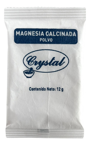 Magnesia Calcinada En Polvo Sobres 12g, Pack Con 50 Sobres