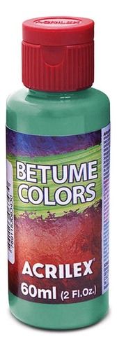 Betume Colors Acrilex 60ml Cor Azul Zinabre