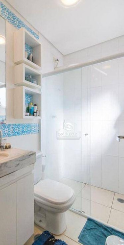Cobertura Com 2 Dormitórios À Venda, 138 M² Por R$ 430.000,00 - Vila Pires - Santo André/sp - Co11742