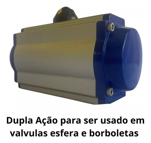 Kit 16 Atuador Pneumático Dupla Ação - Ap700l052h 22 Nm