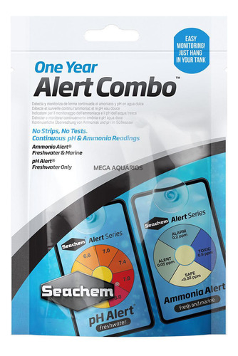 Alert Combo One Yer Ammonia Alert + Ph Alert 1 Ano