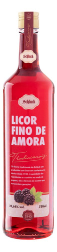 Licor Fino Amora Schluck Tradicionais Garrafa 750ml