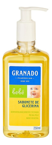 Sabonete Granado Bebê Glicerina Líquido 250ml