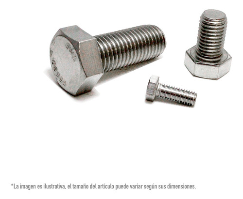 Tornillos Hexagonales Inox 10-24 X 1.1/2 Toledo 100 Pz