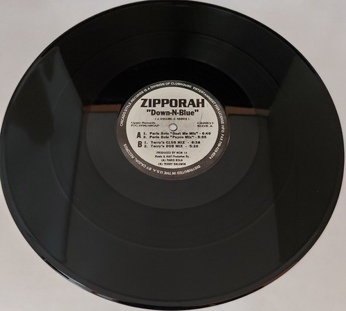 Zipporah - Down-n-blue   Importado  Usa    Lp