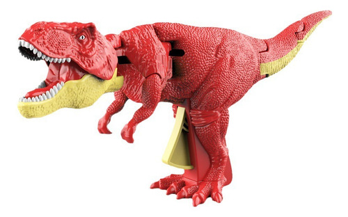 Brinquedos de dinossauro Zaza Trigger T Rex, com som - 1 peça, cor vermelha