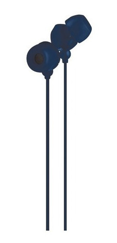 Audífonos Earbuds De Silicona Color Azul Marca Maxell
