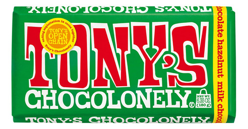 Tony's Chocolonely Barra De Chocolate Con Leche 32% Con Avel