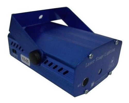 Imagem 2 de 6 de Mini Laser Stage Lighting Projetor Holográfico Para Festas